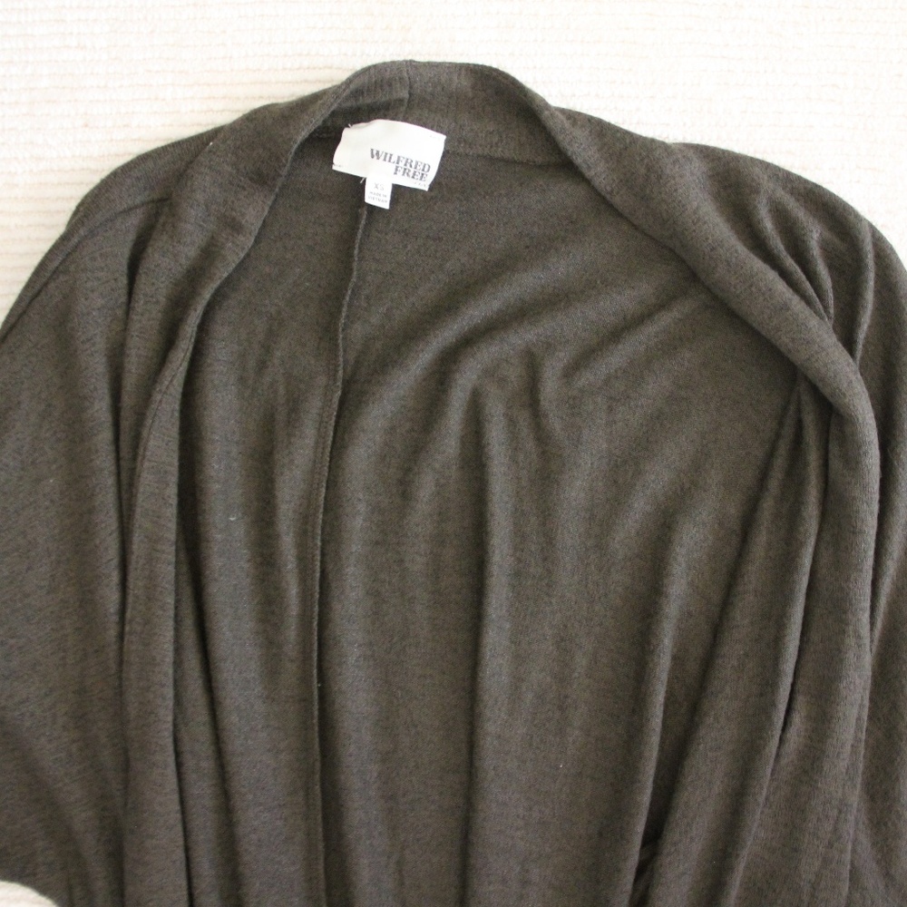 Aritzia Olive Cardigan